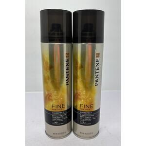 2 Discontinued Pantene Hairspray Fine Level 3 Xtra Strong Hold Style Shaping NOS